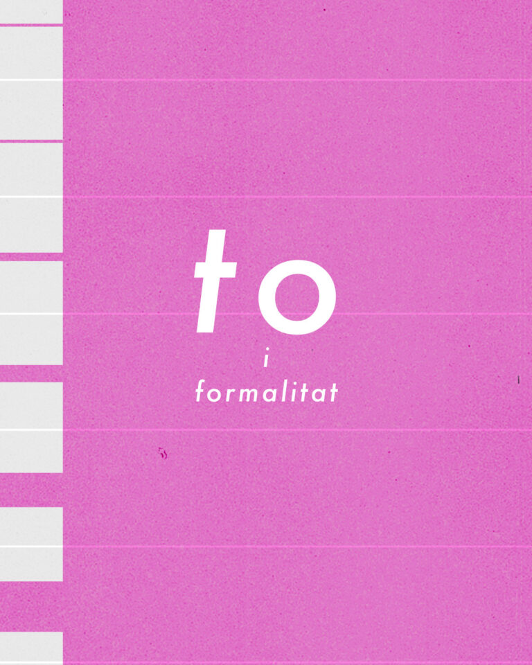 NEUTRALITAT I NIVELL DE FORMALITAT (2)